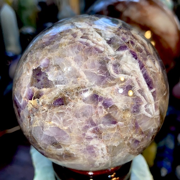 🔥SALE🔥 Dream Amethyst Crystal Sphere! - Picture 4 of 9